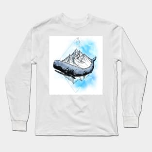 bluewhale Long Sleeve T-Shirt